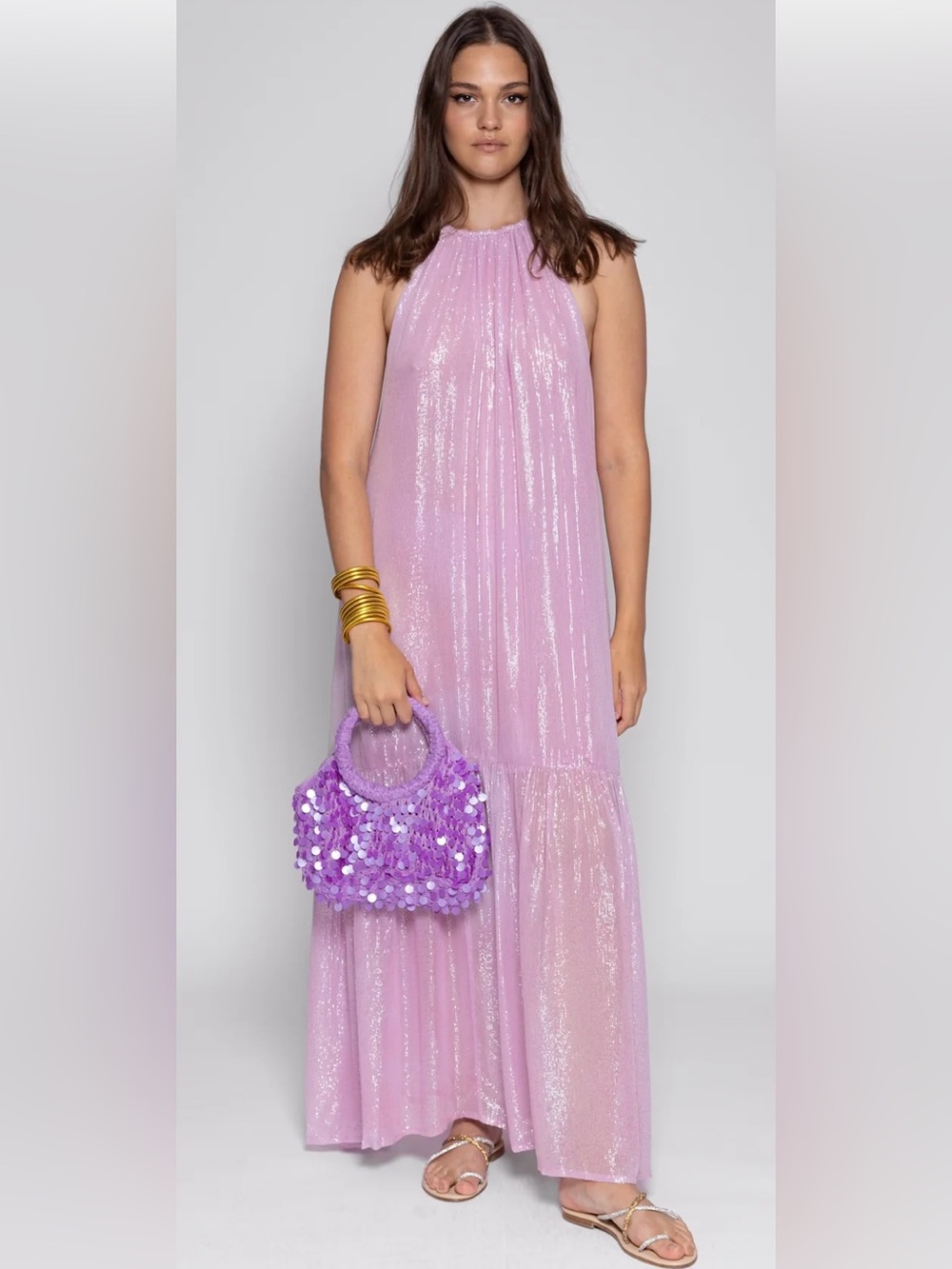 NWT Zahara Long Dress in Marbella Lavender by Sundress